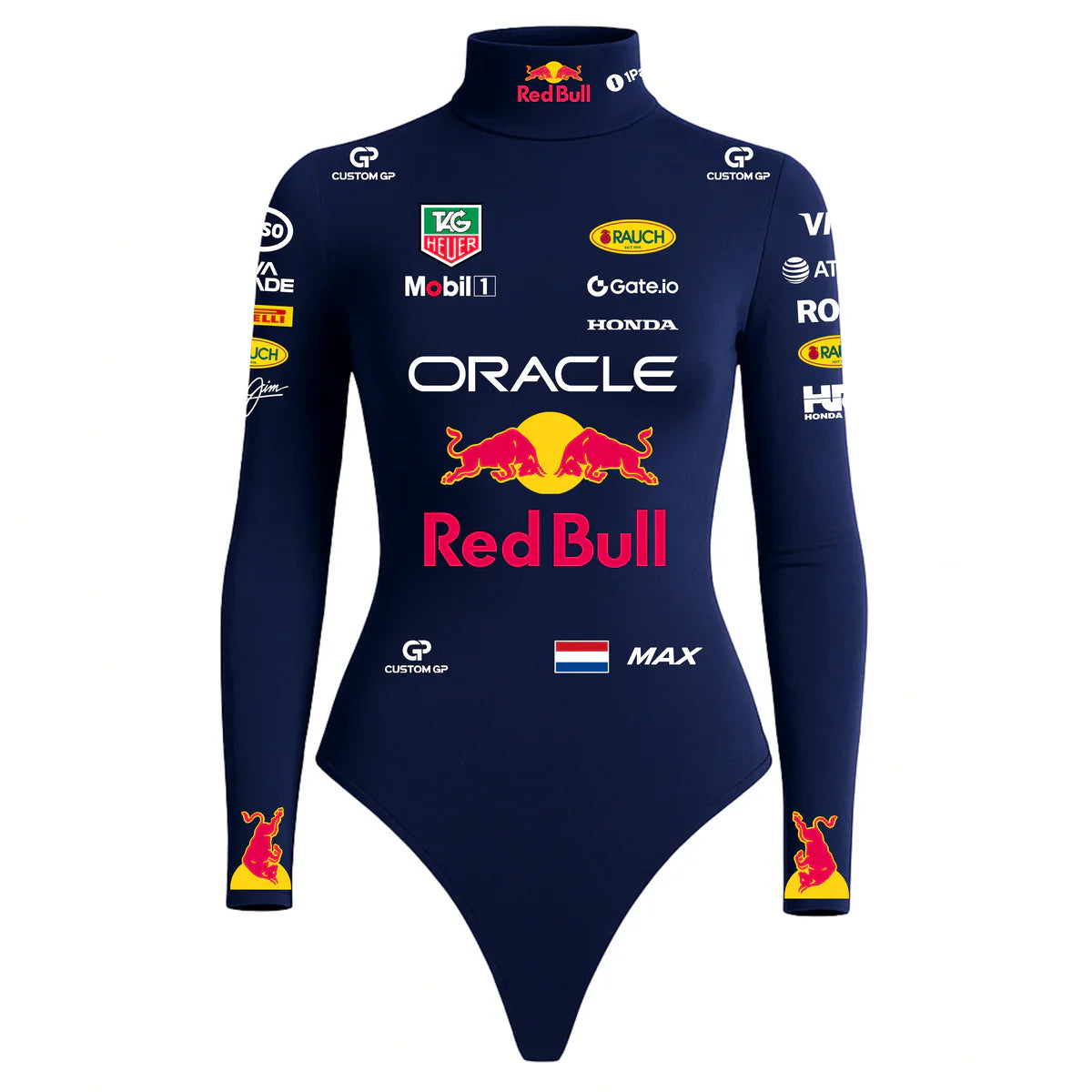 Body Max Verstappen Red Bull Azul Marinho - 2025