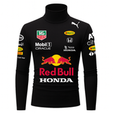 Camiseta Masculina Red Bull Max Verstappen Preto