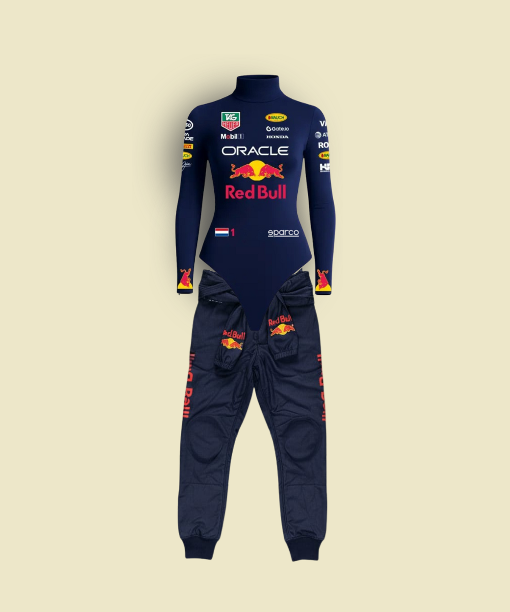 Conjunto Red Bull Body + Macacão