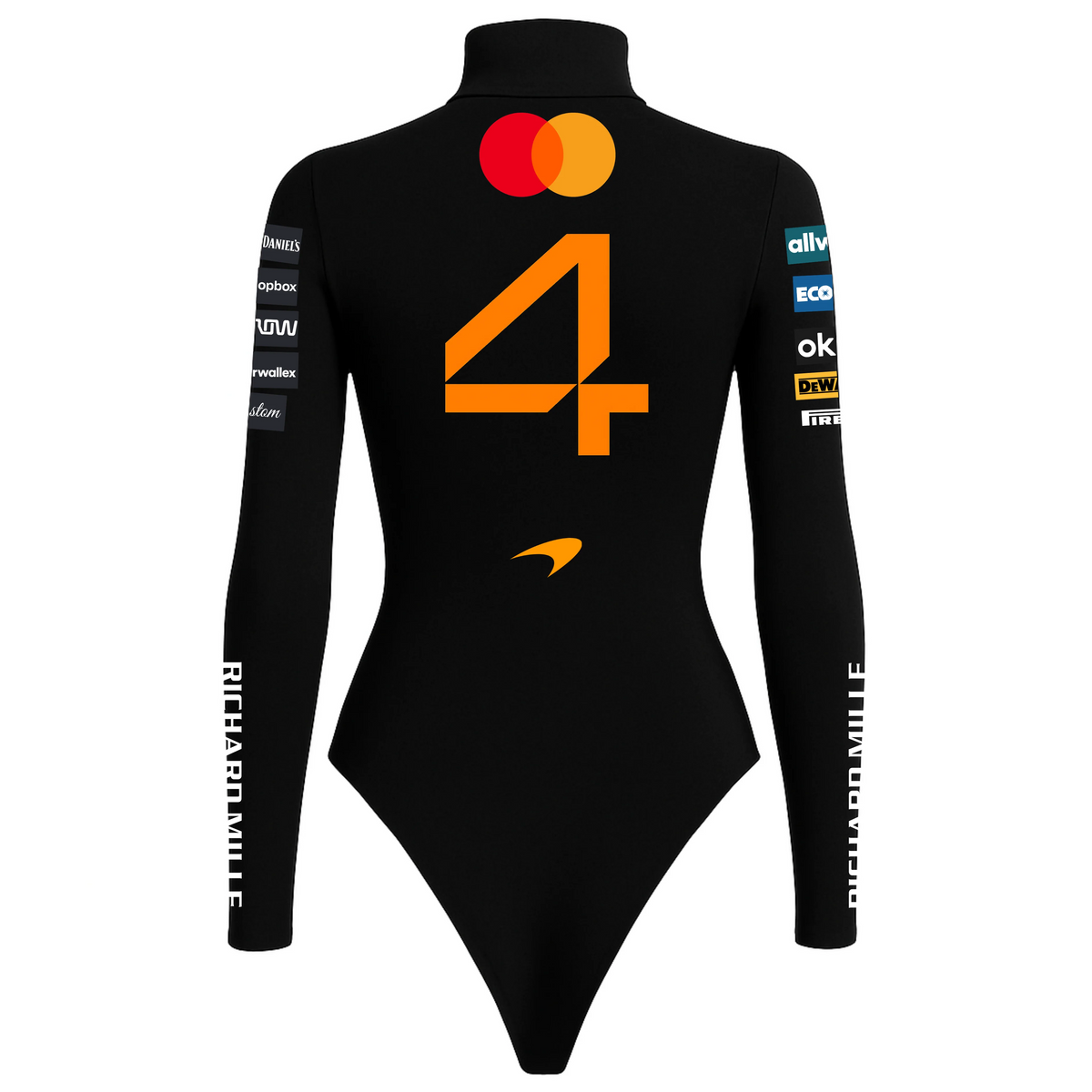 Body Lando Norris Mclaren Preto - 2025